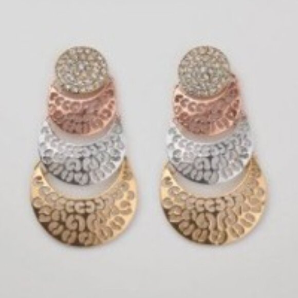 Tri-Color Necklace Or Tri-Color Earrings 🎁 - Picture 2 of 5